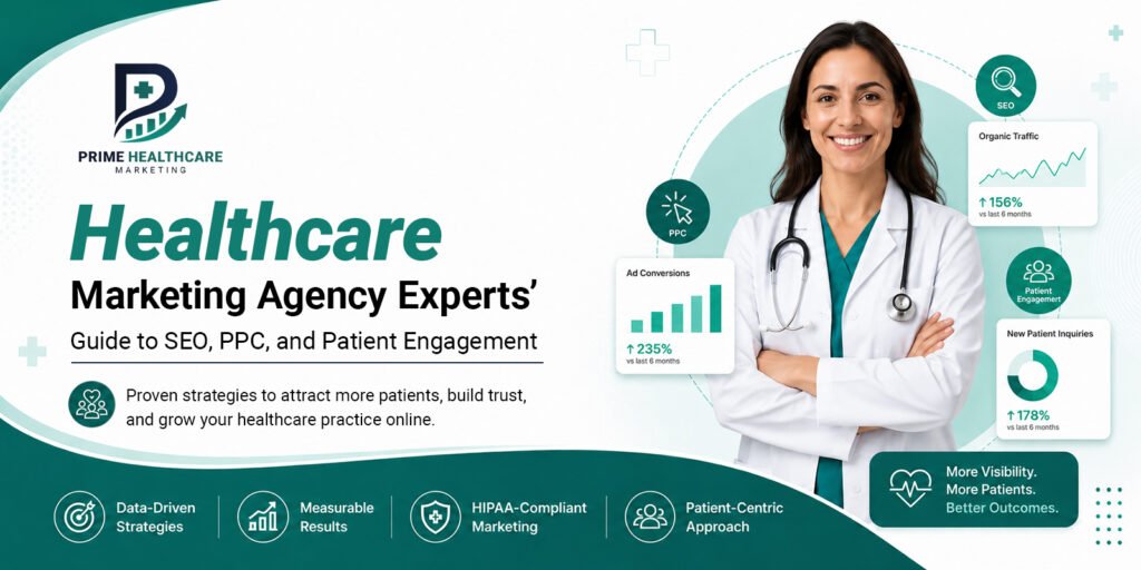 Healthcare Digital Marketing Experts’ Guide to SEO, PPC, and Patient Acquisition